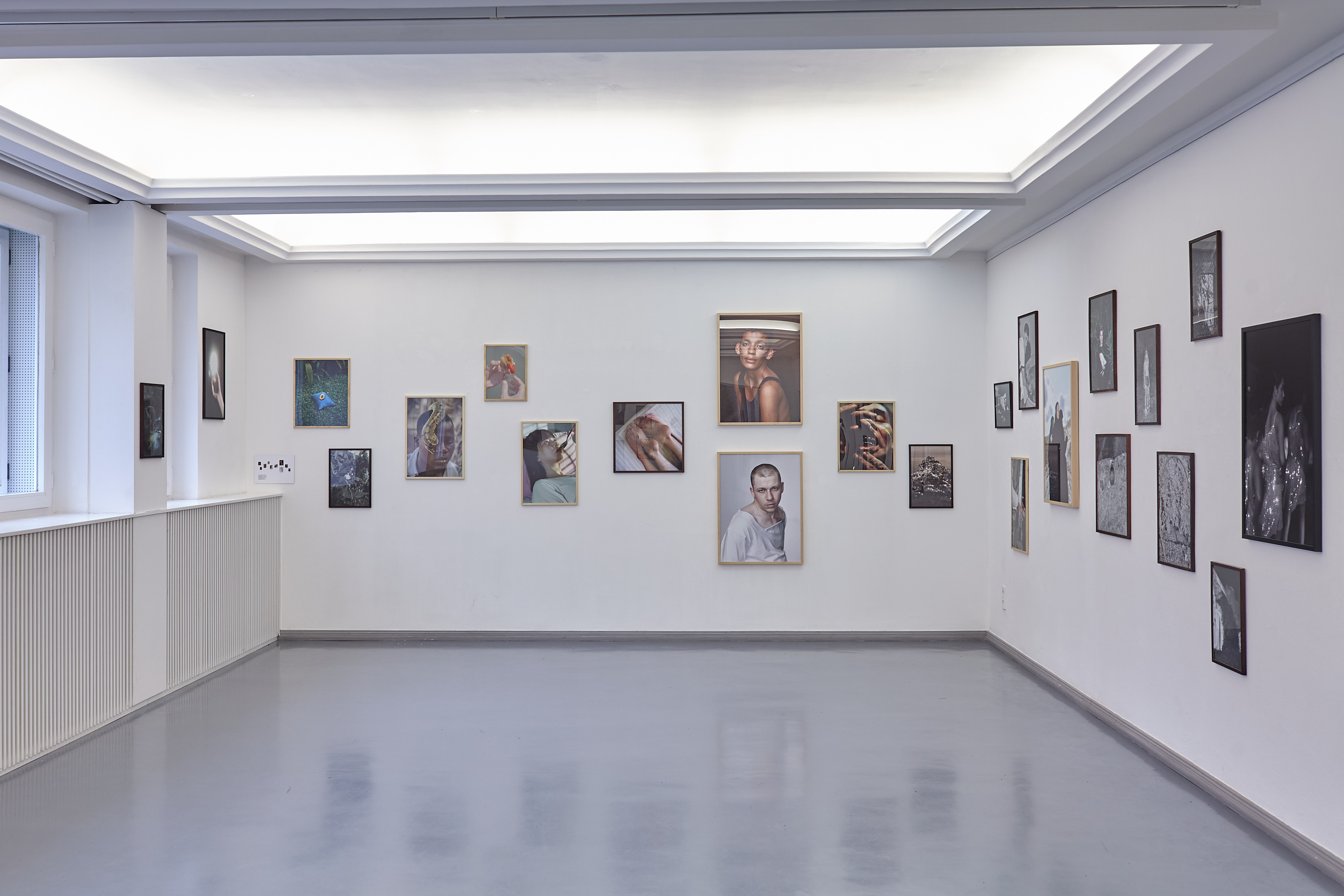 Installation view of the PEP (Photographic Exploration Project) New Talents 2021 Exhibition at Kommunale Galerie Berlin